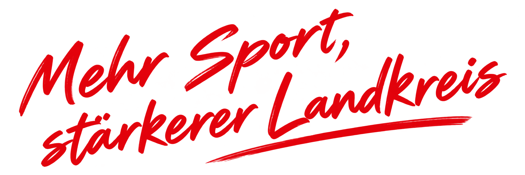 Mehr Sport. Stärkeres Landkreis.